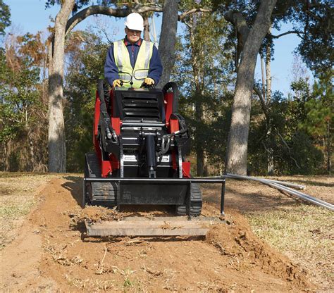 skid steer for yard leveling